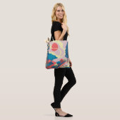 Frühlingslandschaft: Vintage Landschaft Tasche (Am Model)