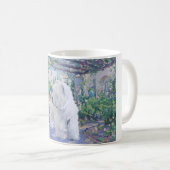 Frühlingslaube Kaffeetasse (VorderseiteRechts)