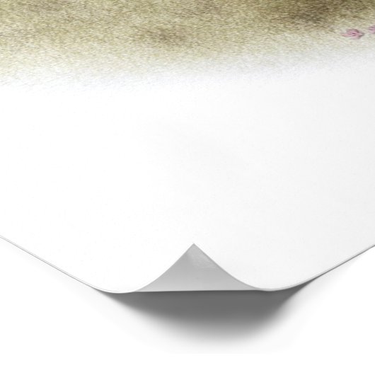 Frühlingsläufer Fairy Poster (Ecke)