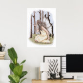 Frühlingsläufer Fairy Poster (Heimbüro)