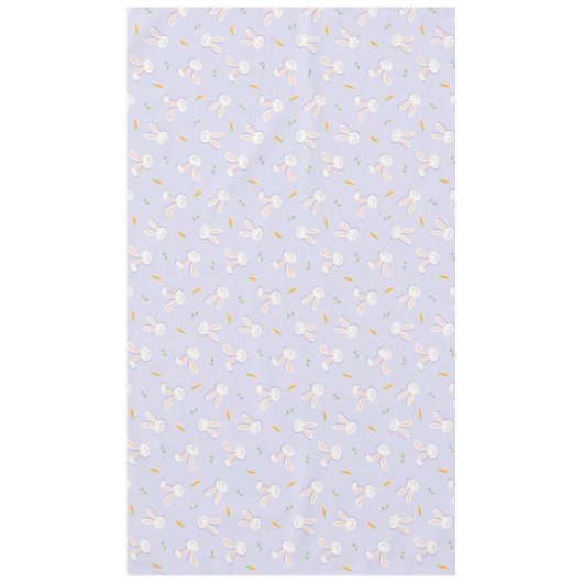 Frühlingslavender Osterbände und Karroten Tischdecke (Vorderseite)