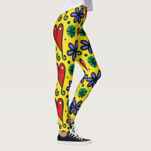 FrühlingsLiebe Leggings (Rechts)