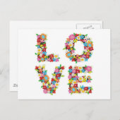 FrühlingsLiebe Postkarte (Vorne/Hinten)