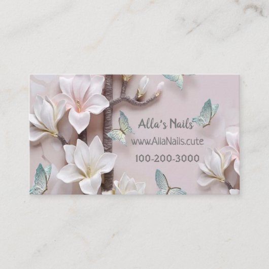 FrühlingsLiebe Visitenkarte (Vorderseite)