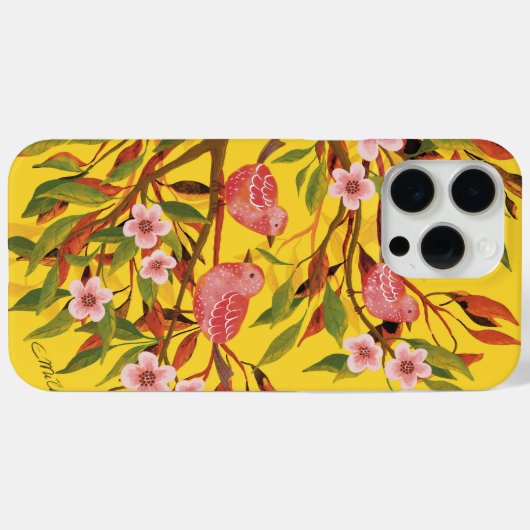 Frühlingslied Aquarellbilder Case-Mate iPhone Hülle (Rückseite (Horizontal))