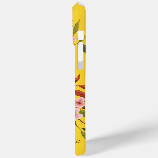 Frühlingslied Aquarellbilder Case-Mate iPhone Hülle (Rückseite / Links)