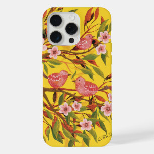 Frühlingslied Wasserfarben Illustration iPhone 15 Pro Max Hülle