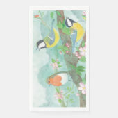 Frühlingslieder der Vogel Serviette (Vorderseite)