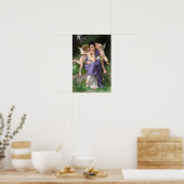 Frühlingslieder von William Bouguereau Poster (Küche)