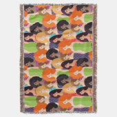 Frühlingsmädchen Decke (Vorderseite Vertikal)