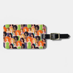 Frühlingsmädchen Gepäckanhänger