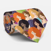 Frühlingsmädchen Krawatte (Gerollt)