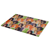 Frühlingsmädchen Schneidebrett (Ecke)