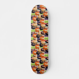 Frühlingsmädchen Skateboard