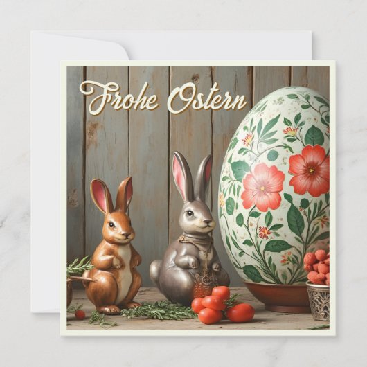 Frühlingsmagie mit Blüten und sonniges Glück (Vorderseite)