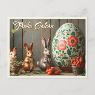 Frühlingsmagie mit Blüten und sonniges Glück Feiertagspostkarte
