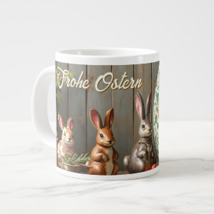 Frühlingsmagie mit Blüten und sonniges Glück Jumbo-Tasse