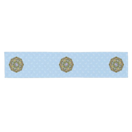 Frühlingsmagnet Kurzer Tischläufer (Horizontal)