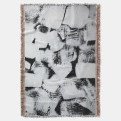 Frühlingsmagnolien, elegantes Stoffdesign. Decke (Vorderseite Vertikal)