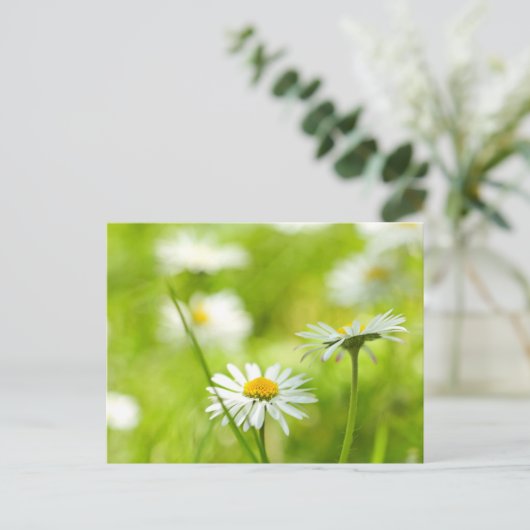 Frühlingsmänner nah postkarte (Stehend Vorderseite)