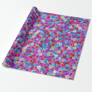 Frühlingsmargeriten-Geschenkpapier Geschenkpapier