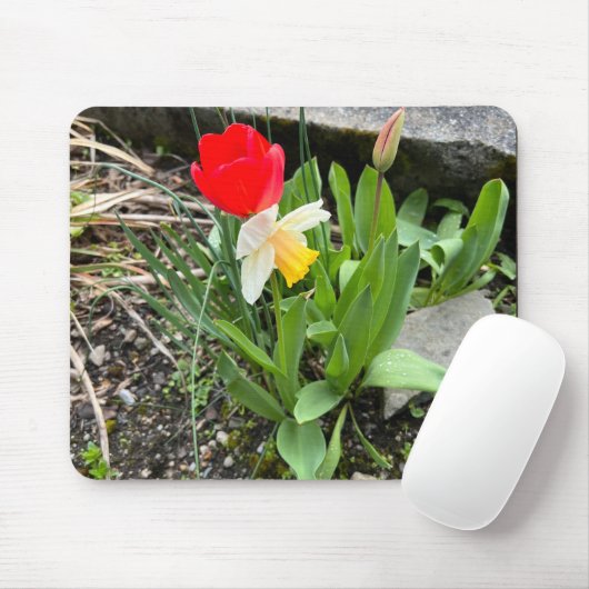 Frühlingsmäuse Mousepad (Mit Mouse)