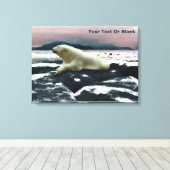 Frühlingsmelt Leinwanddruck (Insitu (Holzboden))