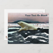 Frühlingsmelt Postkarte (Vorne/Hinten)