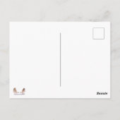 Frühlingsmelt Postkarte (Rückseite)