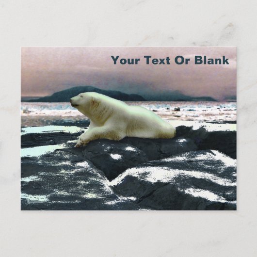 Frühlingsmelt Postkarte (Vorderseite)