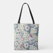 Frühlingsmessen & Blumenmuster Tasche (Rückseite)