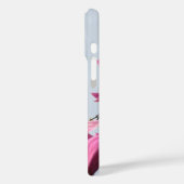 Frühlingsmode Rosa Magnolia blüht Hanami Blue Case-Mate iPhone Hülle (Rückseite / Links)