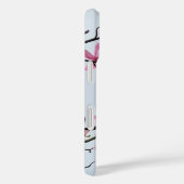 Frühlingsmode Rosa Magnolia blüht Hanami Blue Case-Mate iPhone Hülle (Rückseite / Rechts)