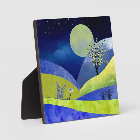 Frühlingsmond Fotoplatte (Vorderseite)