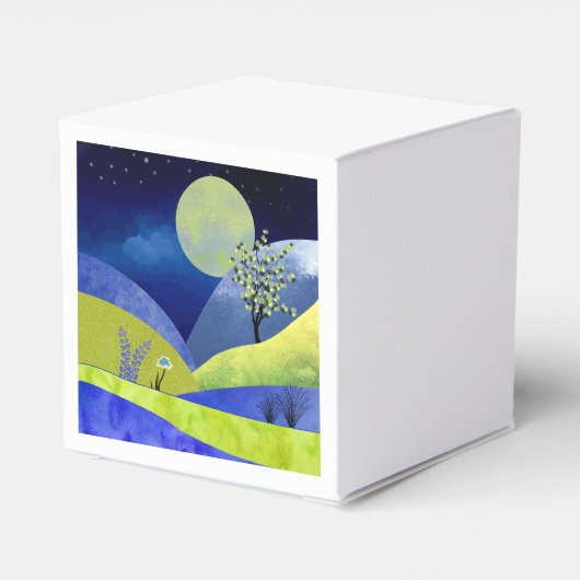 Frühlingsmond Geschenkschachtel (Rückseite)