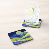 Frühlingsmond Getränkeuntersetzer (Rechte Seite)