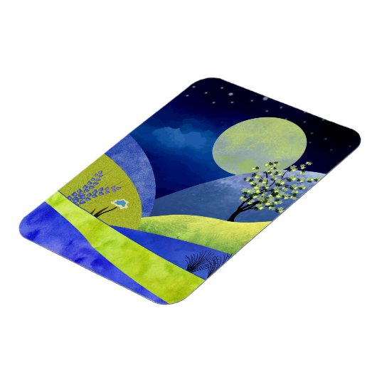 Frühlingsmond Magnet (Linke Seite)