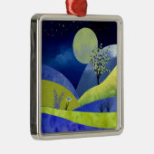 Frühlingsmond Ornament Aus Metall (Rechts)