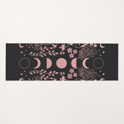 Frühlingsmond Yogamatte (Vorderseite (Horizontal))