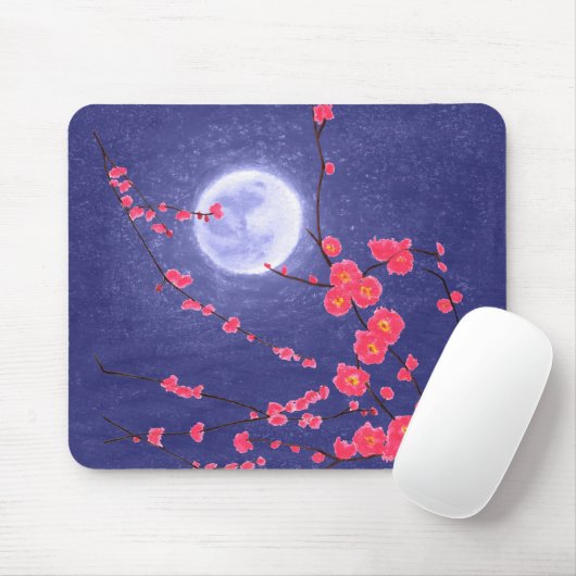 Frühlingsmondnacht Mousepad (Mit Mouse)