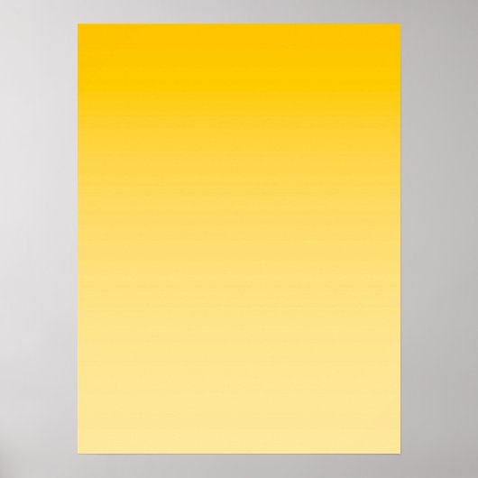 FRÜHLINGSMOOD – Pastellgelb | hell bis tief | Poster (Vorne)