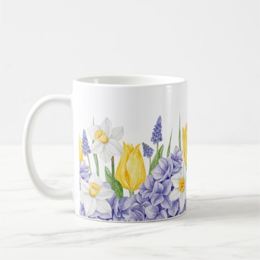 Frühlingsmorgen-Tasse Kaffeetasse (Links)