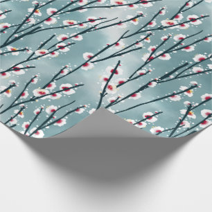 Frühlingsmuster Blossom Blumenmuster Geschenkpapier