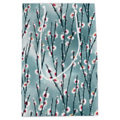Frühlingsmuster Blossom Blumenmuster Mittlere Geschenktüte (Vorderseite)