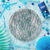 Frühlingsmuster Blossom Blumenmuster Pappteller (Party)