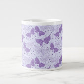 Frühlingsmuster Jumbo-Tasse (Vorderseite)