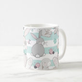 Frühlingsmuster Kaffeetasse (VorderseiteRechts)