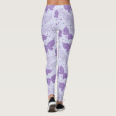 Frühlingsmuster Leggings (Rückseite)