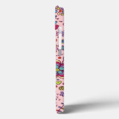 Frühlingsmuster mit bunten Blume Case-Mate iPhone Hülle (Rückseite / Links)