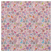 Frühlingsmuster mit bunten Blume Stoff (Muster)